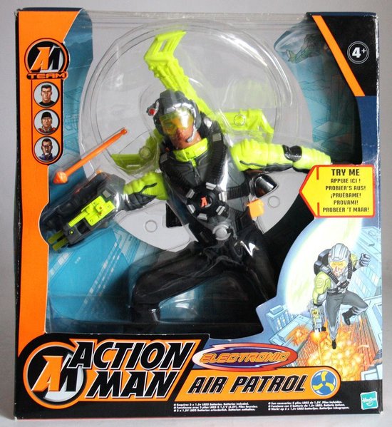 Charles Keasing element dikte Action Man | Air Patrol | electronic - collectors item uit 2003 | bol.com