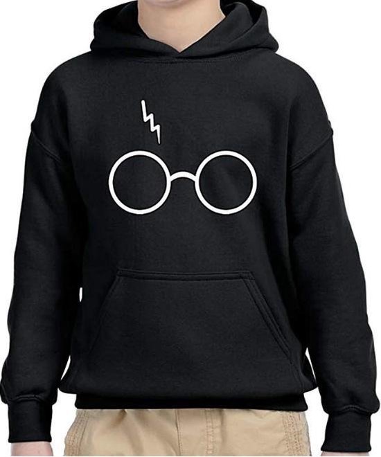 Siësta Afzonderlijk Fysica Hoodie sweater | Harry Potter Inspired| Bril | maat 140 (9-11 jaar) |  bol.com