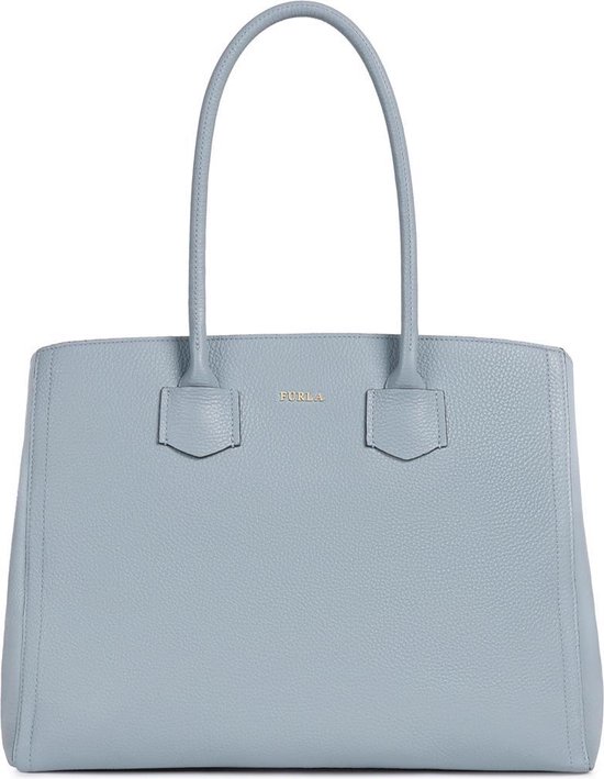 Aangepaste Miles levering aan huis Furla Schoudertas Furla Alba L Tote Blauw | bol.com