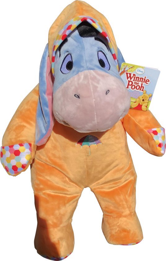 Eeyore knuffel XL 50cm met romper - Winnie the Pooh - Disney origineel -  Gift Quality... | bol.com