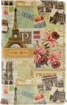 Reis Notitieboekje Notebook Frankrijk 9 x 14 cm 60 pagina's