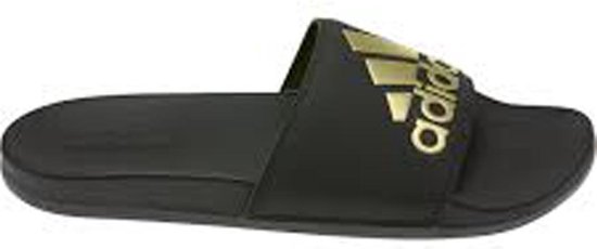 bol.com | adidas Slippers - Maat 42 - Vrouwen - zwart/goud