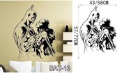 3D Sticker Decoratie Nieuw Super Batman Hero Vinyl Wall Art Sticker Poster Behang Kinderen Themakamer Decals Muurstickers Jongens- en kinderkamer - BAT13 / Large