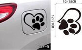 3D Sticker Decoratie Skelet Vingers en Dieren Auto Stickers Auto-sticker voor Cartoon Patroon Auto Styling Vinyl Zelfklevende Waterdichte Auto-stickers - Car5 / Large