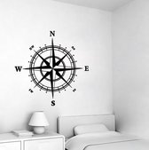 3D Sticker Decoratie Kompas Muurtattoo Nautische Home Decor Verwijderbare Wall Decor Voor Home Slaapkamer Decoratie Navigatie Stickers