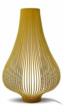 Onion LED Vloerlamp - 70 cm - E27 - Geel