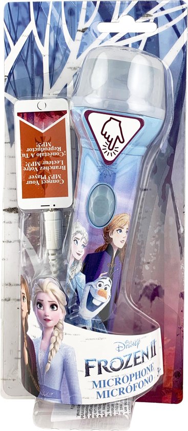 Frozen 2 AUX microfoon met ingebouwde demo speelgoed van de film | bol.com