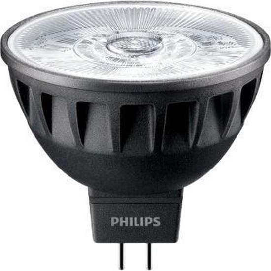 Foto: Philips ledspot expertcolor gu5 3 mr16 6 5w 930 10d master warm wit beste kleurweergave dimbaar vervangt 35w