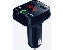 FM Transmitter Bluetooth Draadloze Carkit 2019 / MP3 Speler Mobiel / Handsfree Bellen in de Auto / AUX input / Lader / USB Flash drive / Muziek / Audio / Radio / SD/TF kaart / Adapter