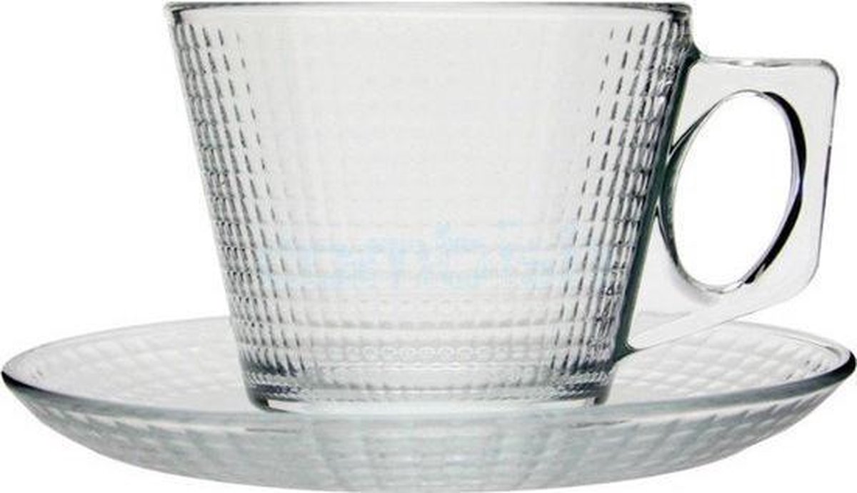 Pasabahce Generation - Theekopjes - Set van 6 - 195 ml