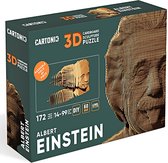 CARTONIC - Albert Einstein - Puzzle 3D - DIY- puzzle - écologique - cadeau - enfants et adultes - 3D