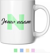 Mug avec naam personnalisé - Mug à café vert - Mugs / Tasse avec naam - 350ml
