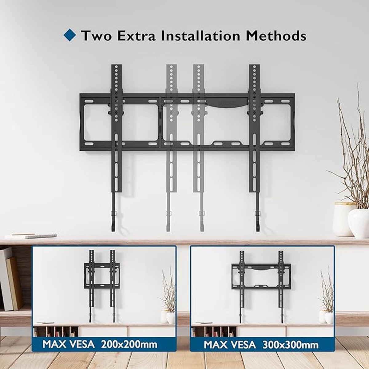 Platte en Gebogen TV's, TV Wall Mount - TV-beugel 37-86 inch