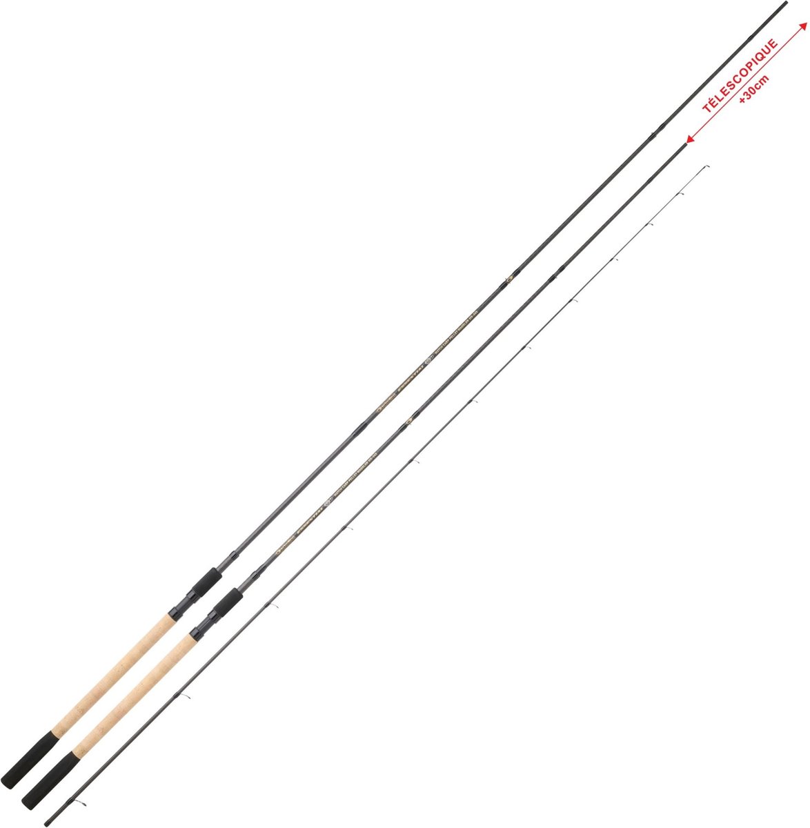 Garbolino Essential X-Tend Match Carp Pellet Waggler 2S (2 delen + X-Tend Tallon) 3.15-3..45m