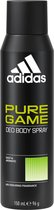 Adidas Pure Game Déodorant Spray 150 ml