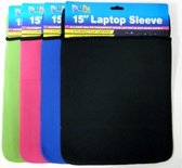 15" Neopreen Laptoptas -Laptophoes 15 inch - Laptop hoes Neopreen - Schokbestendig - Krasbestendig - Laptoptas - Laptop sleeve - Laptop case - Laptop cover - Laptophoes 15 inch - Laptop tas 15 inch