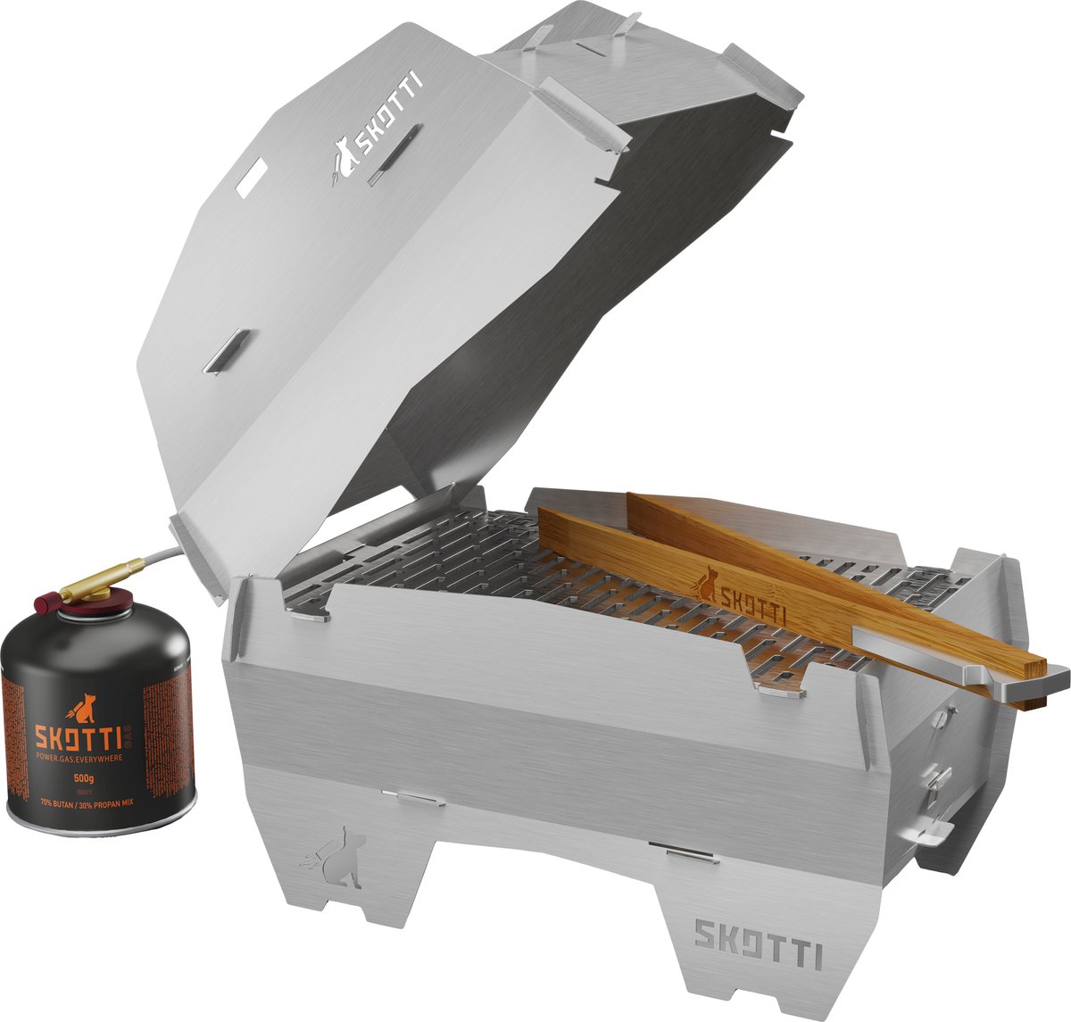 Skotti kap voor Skotti Grill