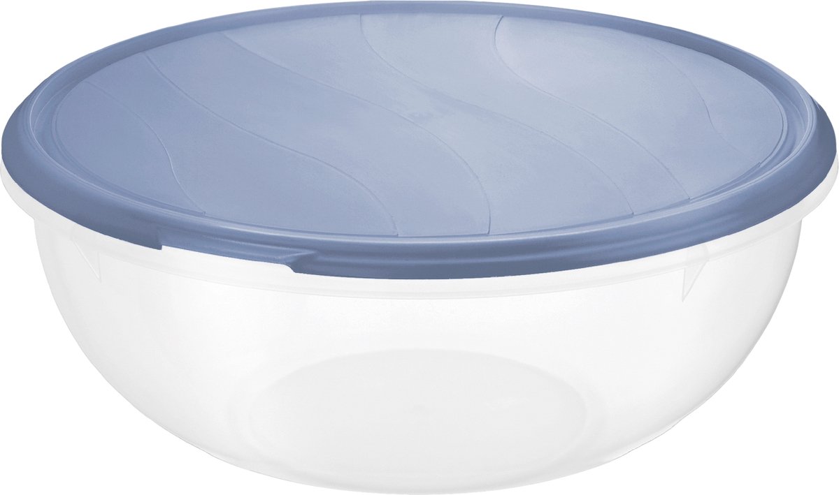 Rotho RONDO Koelkast Bewaardoos Rond 6L Horizon Blauw/Transparant
