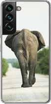 Coque Samsung Galaxy S22 Plus - Dos d'éléphant - Coque de téléphone en Siliconen