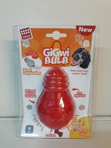 GiGwi - Gigwi - Speelgoed - Bulb Vulbaar Speeltje - Rood - M Gig/8489 - 1pce