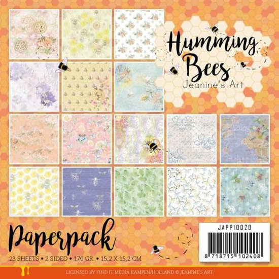 Paperpack - Jeanine's Art - Humming Bees