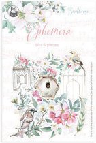 Piatek13 - Paper Ephemera set Birdhouse 12St P13-BIR-33
