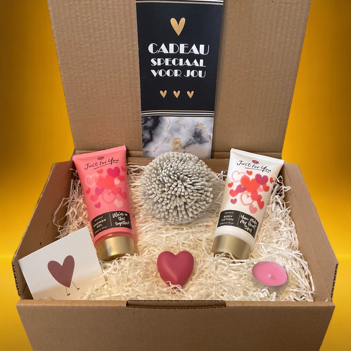 Goedkoopste Just For You - geschenkset - cadeaubox - vrouw - cadeau voor Moederdag - Valentijn - kerstpakket - kerstgeschenkset