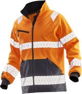 Jobman 1190 Hi-Vis Windblocker Jacket 65119055 - Oranje/Zwart - 3XL