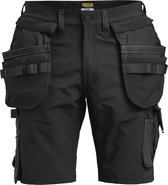 Jobman 2397 Craftsman Shorts Stretch HP 65239770 - Zwart - C60