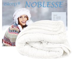 iSleep Noblesse Dekbed - 4-Seizoenen - Tweepersoons - 200x220 cm - Wit