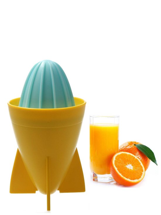 Present Time Citrus Pers - Sinaasappel Pers 18cm - Matthias Zschlager Design - Sap maker - Geel van Merkloos — afbeelding 3