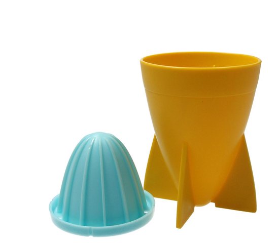 Present Time Citrus Pers - Sinaasappel Pers 18cm - Matthias Zschlager Design - Sap maker - Geel van Merkloos — afbeelding 2