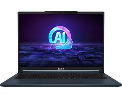 MSI Stealth 16 AI Studio A1VFG-025BE - Gaming laptop - 16 inch - 240Hz - azerty