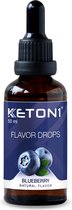 Keton1 | Flavor Drops | Blueberry | 1 x 50 ml