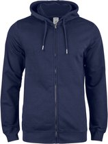 Clique Premium OC Hoody Full Zip 021004 - Dark Navy - XXL