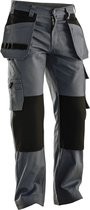 Jobman 2312 Trousers Cotton HP 65231210 - Donkergrijs/Zwart - D100