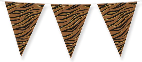 Party Flags foil - Tiger