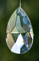 Raamkristal Luster 50 mm Silvercrystal Asfour ( 32% Pbo ) ( Feng Shui kristal , Raamhanger , Sun Catcher , Regenboogkristal )