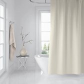 Casabueno - Douchegordijn Effen -120x200 cm - Polyester - Badkamer Gordijn - Shower Curtain - Waterdicht - Sneldrogend en Anti Schimmel - Wasbaar -Duurzaam - Licht Ecru