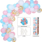 FeestmetJoep® Gender reveal versiering - Babyshower decoratie