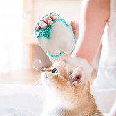Brosse de Bain pour animaux - Brosse de lavage pour Chiens et Chats - Brosse de Massage pour chiens et chats - Brosse à savon en Siliconen pour animaux - Brosse à savon pour chats - Seins de savon pour chiens -