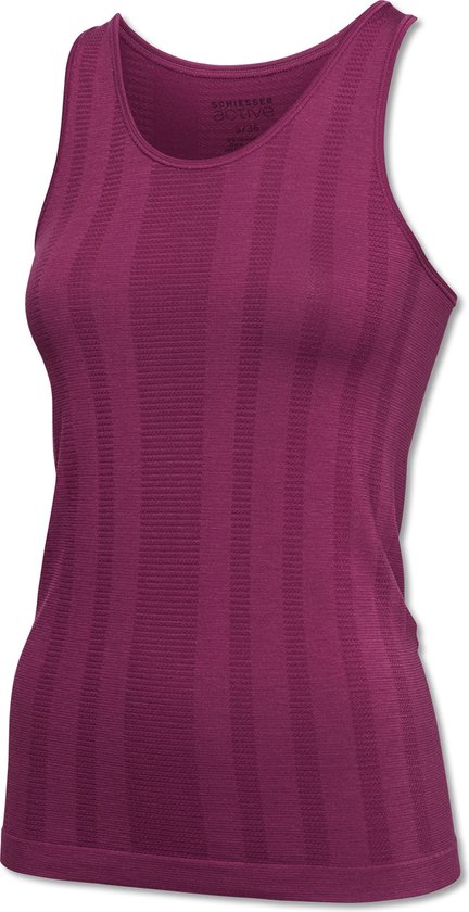 SCHIESSER Active Mesh Bamboo singlet (1-pack) - dames tank top - Maat: