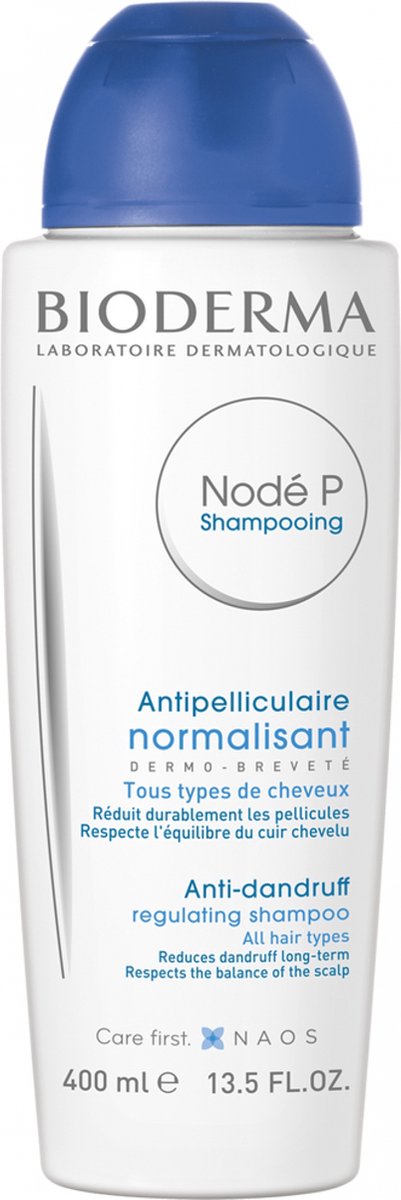 Bioderma Nodé P Normaliserende Antiroosshampoo - Voor alle haartypes - 400 ml