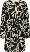 ONLY ONLHELENA LIFE L/S BELT DRESS PTM Dames Jurk - Maat XS