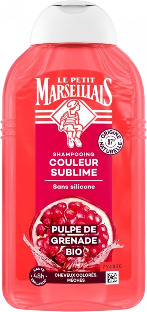 Le Petit Marseillais Organic Pomegranate Pulp Sublime Colour Shampoo 250 ml