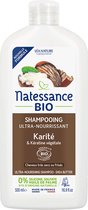 Natessance Shampoing Ultra Nourrissant au Beurre de Karité Bio et Shampooing Végétale 500 ml