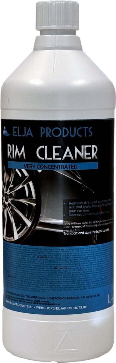 Elja Velgenreiniger | 1L | Ultra geconcentreerd | Professionele reiniger auto/bus/truck/vrachtwagen/...