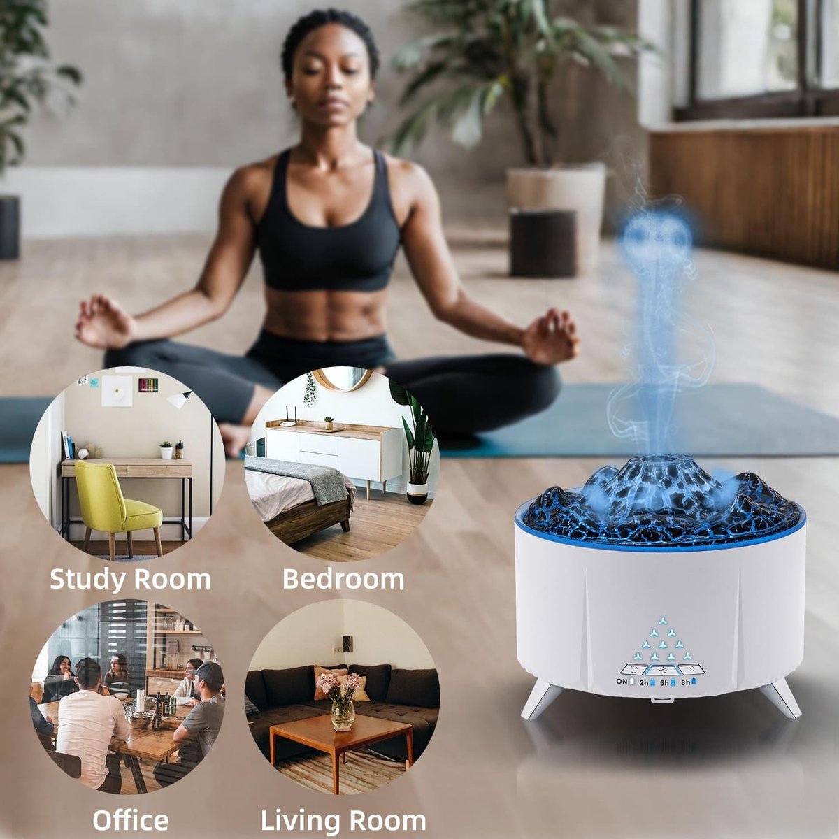Goedkoopste Aroma Diffuser - Relax accessories – Aroma diffuser - Aromadiffuser ,350 ml