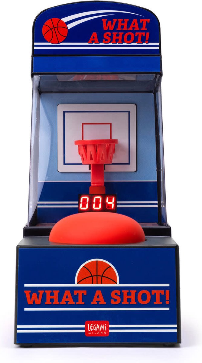 Legami What A Shot! Retroconsole Blauw One Size / EU Plug 220V