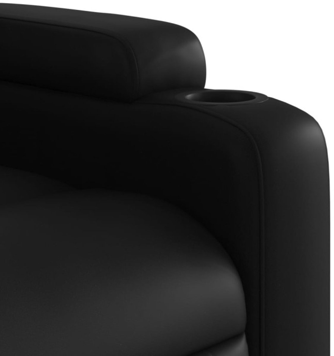 Afbeelding 3 van vidaXL Massagestoel Elektrisch Verstelbaar Kunstleer Zwart